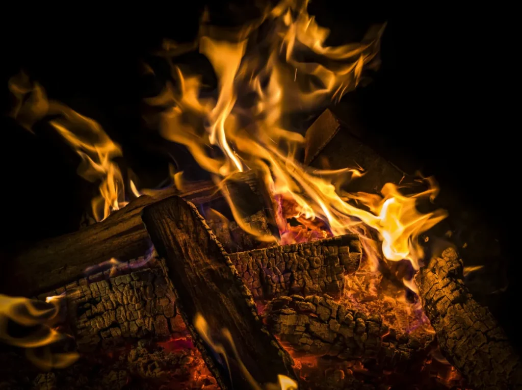 cooking fire